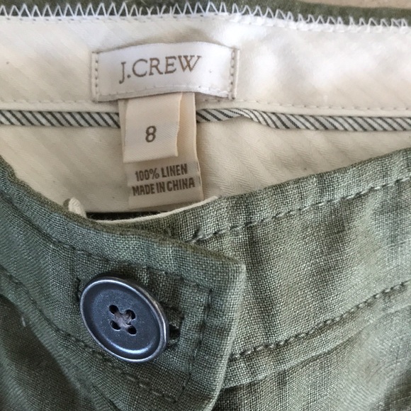 J Crew linen pants. - Picture 4 of 7